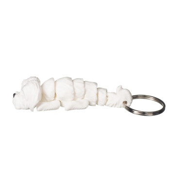 Brelok do kluczy Maltańczyk – brelok 3D pies, pomysł na prezent